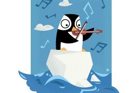 South Pole Musical Penguin