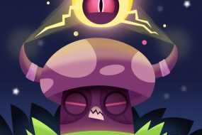 Glowing Mushroom Demon