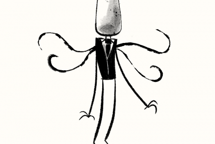 slenderman slender man cartoon cartoony cartoonist ink pen inktober